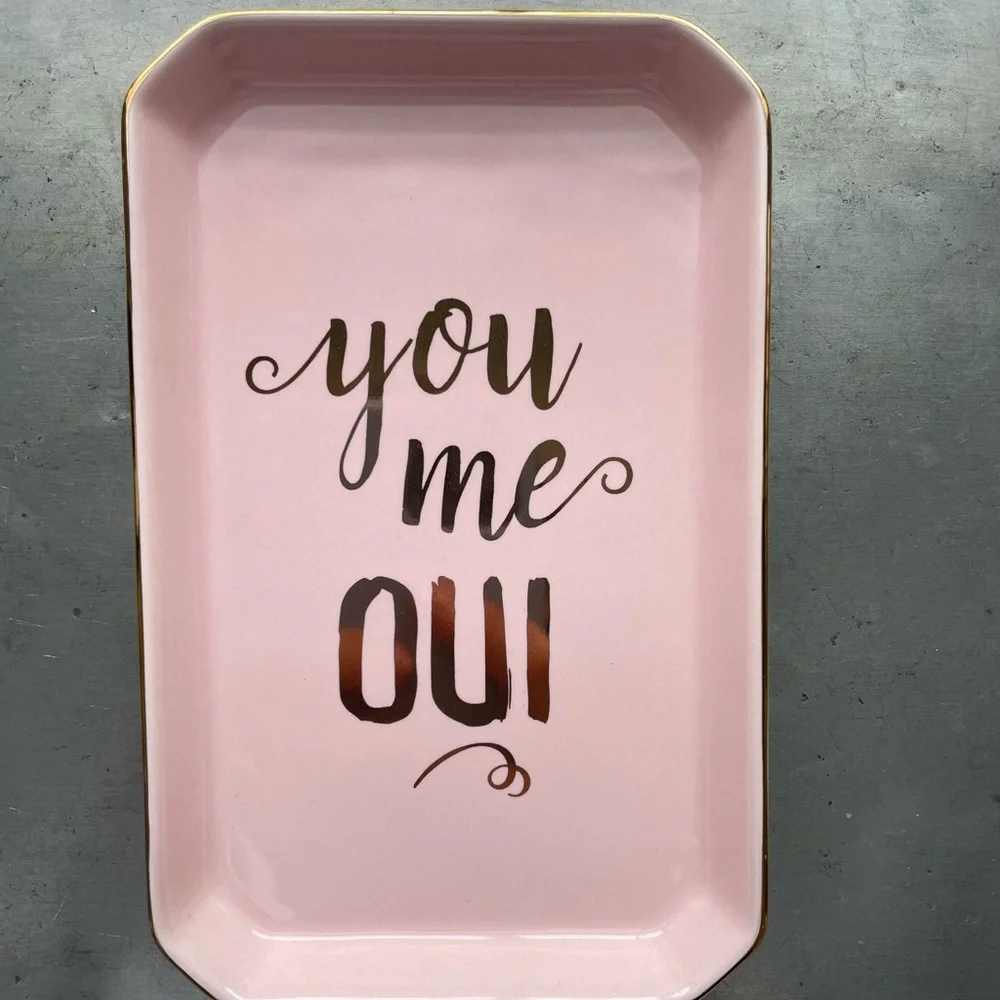 Pink Jewelry Tray